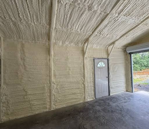 Spray foam insulation project in Cypress