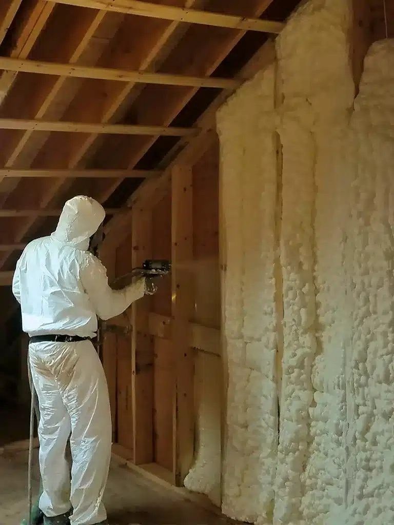 Spray foam insulation materials and craftsmanship in Cypress