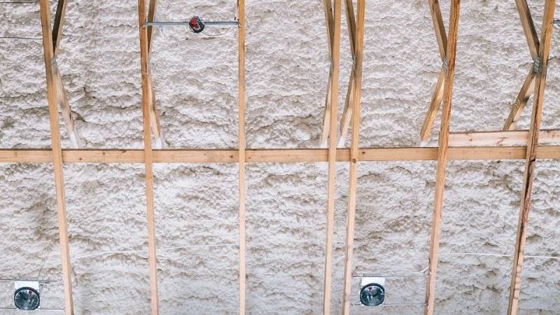 Spray foam insulation project in Cypress