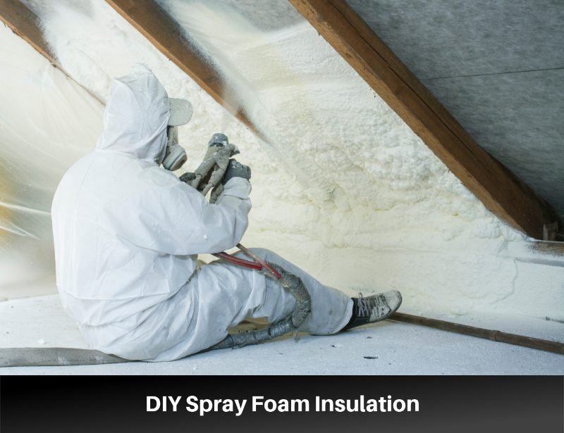 Spray foam insulation project in Cypress